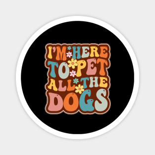 I love dogs Magnet